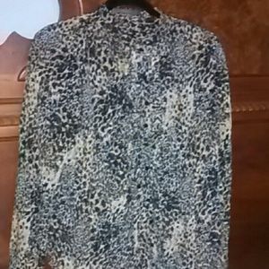 Zara basic women size large blouse